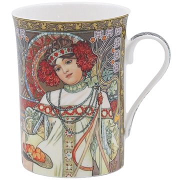 Home Elements porcelánový hrnček 300 ml, Mucha, Jeseň