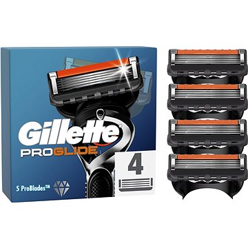 GILLETTE Fusion5 ProGlide 4 ks - Pánske náhradné hlavice