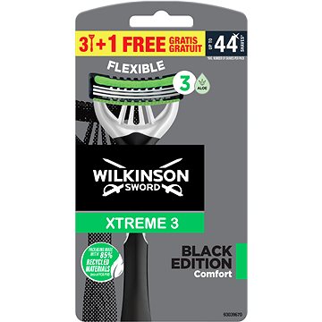 WILKINSON Xtreme3 Black Edition Comfort 3 + 1 ks