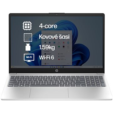 HP 15-fc0922nc Natural Silver kovový