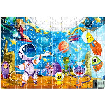 Aga4Kids Detské puzzle Vesmírni cestovatelia 216 dielikov