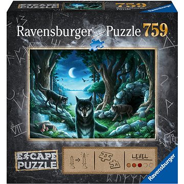 Ravensburger 164349 Exit Puzzle: Vlk