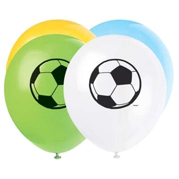 Balóniky latexové futbal 30 cm, 8 ks