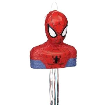 Piňata Spiderman – 42 × 35 × 14,5 cm ťahacia