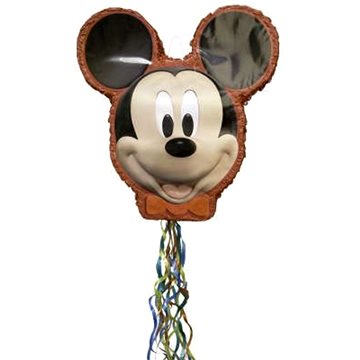 Piňata Myšiak Mickey Mouse – 51 × 46,5 × 8 cm – ťahacia