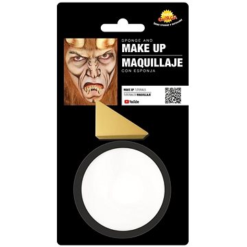 Biely Make-Up s hubkou – Halloween – 9 g