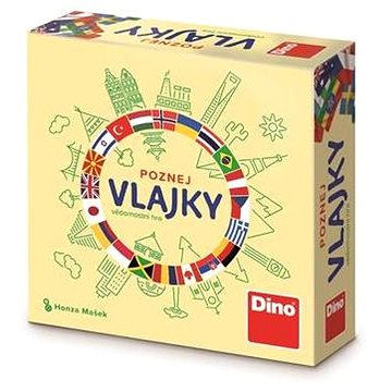 Dino poznaj vlajky – cestovná hra