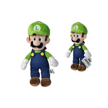 Simba Plyšová figúrka Super Mario Luigi, 30 cm