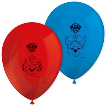 Latexové balóniky paw patrol – labková patrola – 28 cm – 8 ks