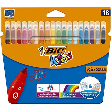 BIC Kids tenké 18 farieb