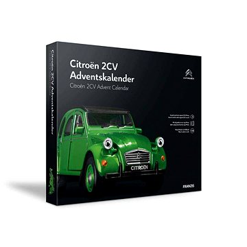 Franzis Verlag adventný kalendár Citroen 2CV so zvukom 1 : 38