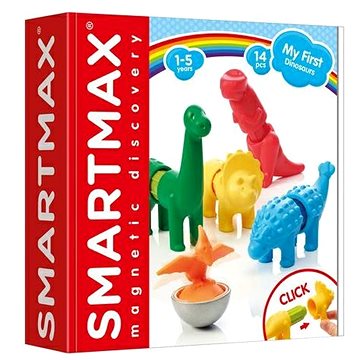 smartmax my first dinosaurs magnetic set 14 pcs