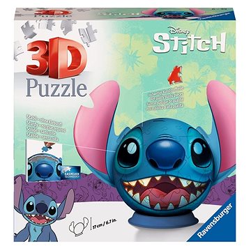 Puzzle-Ball Disney: Stitch s ušami 72 dielikov