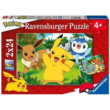 Ravensburger 056682 Pokémon 2× 24 dielikov