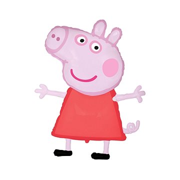 Fóliový balónik  prasiatko peppa pig – Pepina – 80 cm