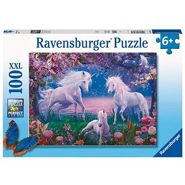 Ravensburger Puzzle 133475 Prekrásne Jednorožce 100 Dielikov