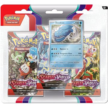 Pokémon TCG: SV01 Scarlet & Violet - 3 Blister Booster