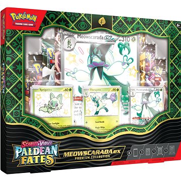 Pokémon TCG: SV4.5 Paldean Fates - Meowscarada ex Premium Collection