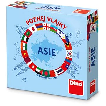 Dino Poznaj vlajky Ázia