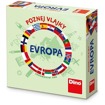 Dino Poznaj vlajky Európa