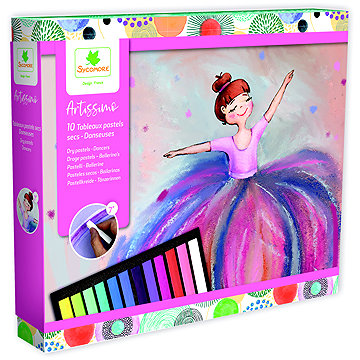 Sycomore Artissimo Maľba suchým pastelom, tanečnica