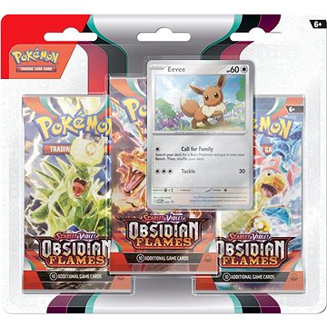 Pokémon TCG: SV03 Obsidian Flames - 3 Blister Booster