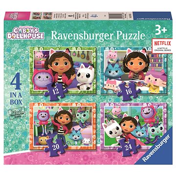 Ravensburger 031436 Gabby\'s Dollhouse 4 v 1