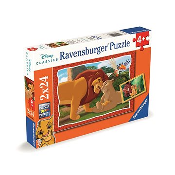 Ravensburger 120010296 Disney: Leví kráľ 2 × 24 dielikov