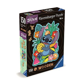 Ravensburger 120007586 Drevené puzzle Disney: Stitch