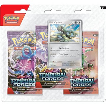 Pokémon TCG: SV05 Temporal Forces – 3 Blister Booster