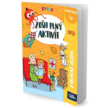 Kvído Zošit plný aktivít 4+ zábavné úlohy SK