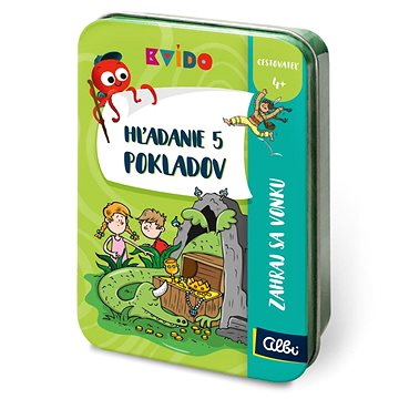 Kvído – Hľadanie 5 pokladov SK