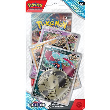 Pokémon TCG: SV07 Stellar Crown – Premium Checklane Blister