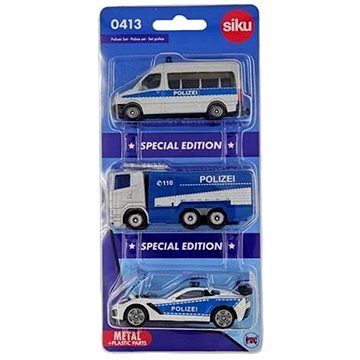 Siku Blister set – Polícia 3 ks