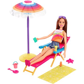 Barbie Love Ocean Day at the Beach Game Set with Doll - Doll 