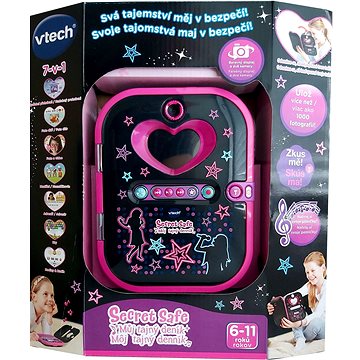 Vtech Kidi Secret Safe - Môj tajný denník - čierny (SK)