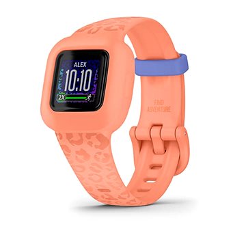 Garmin vívofit jr. 3 Peach Leopard