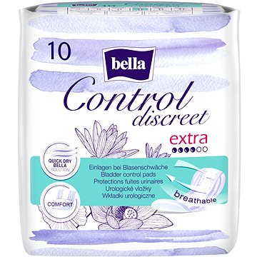 BELLA Control Discreet Extra 10 ks - Inkontinenčné vložky