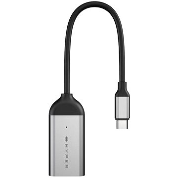 HyperDrive adaptér USB-C na 8K 60 Hz/4K 144 Hz HDMI, strieborný