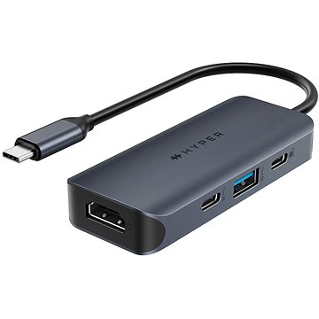 HyperDrive EcoSmart Gen.2 USB-C 4-in-1 Hub 100 W PD Pass-thru