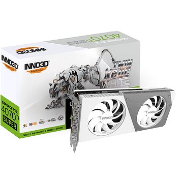 Inno3D GeForce RTX 4070 Ti SUPER Twin X2 OC White 16G