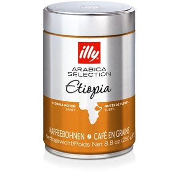 Zrnková káva illy 250 g ETIOPIA