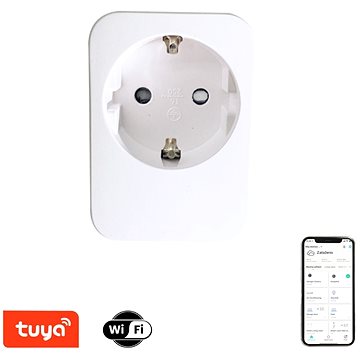 IMMAX NEO LITE Smart vnútorná zásuvka v2 bez kolíka, typ F, WiFi