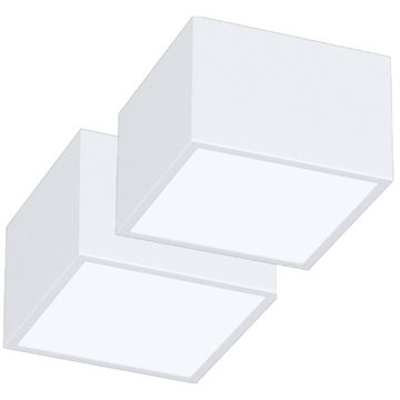 Immax NEO sada 2x CANTO Smart stropné svietidlo  15x15cm 12W biele Zigbee 3.0 +diaľkové ovládanie