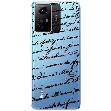 iSaprio Handwriting 01 pre black pro Xiaomi Redmi Note 12S