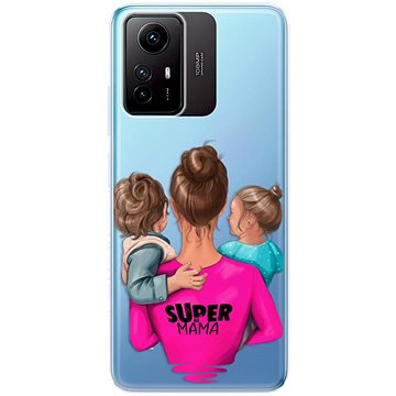 iSaprio Super Mama pro Boy and Girl pre Xiaomi Redmi Note 12S