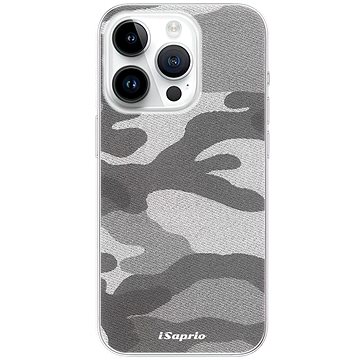 iSaprio Gray Camuflage 02 pre iPhone 15 Pro