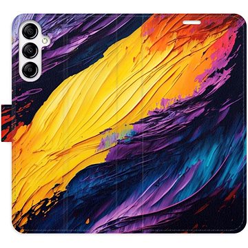 iSaprio flip puzdro Fire Paint pre Samsung Galaxy A14/A14 5G