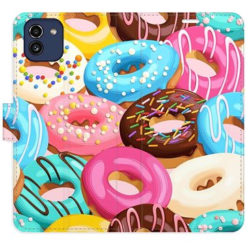 iSaprio flip puzdro Donuts Pattern 02 pre Samsung Galaxy A03