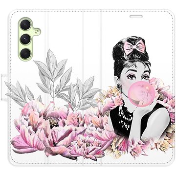 iSaprio flip puzdro Girl with bubble pre Samsung Galaxy A54 5G